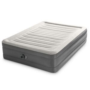 Intex -  Air Mattress Inflatable QUEEN Raised TruAire Gray